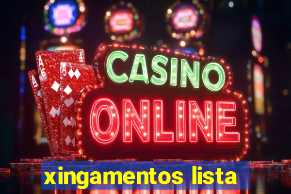 xingamentos lista